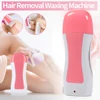 LULAA Roll on Wax Kit for Hair Removal Soft Portable Single Depilatory Roll on Wax Warmer Wax Roller Kit for Women Men Waxing 1