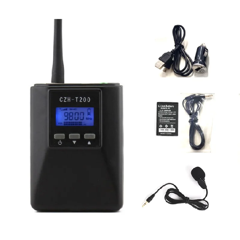 

Portable FM Transmitter for Home Wireless Audio System