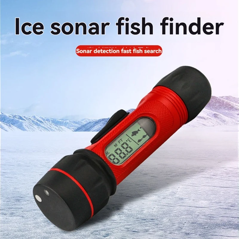 Y49A F12-Wireless-Fish-Finder-Echo-Sounder-90M-Depth-Portable-Waterproof-Sonar-For-Winter-Ice-Fishing