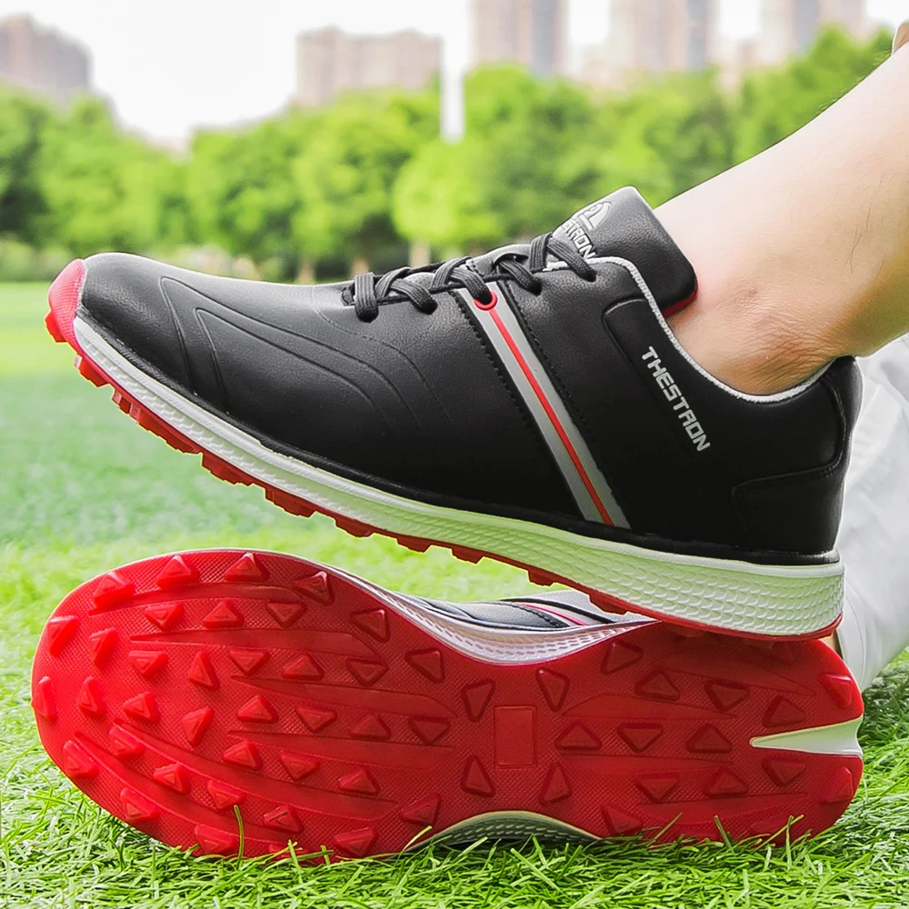 Waterproof Golf Shoes for Men Big Size Professional Mens Golf Sport Sneakers Lightweight Outdoor Trainers golf shoes