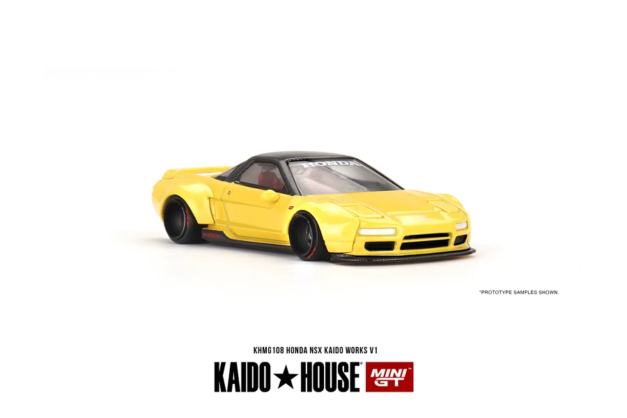 

Детская Металлическая Модель Kaido House + MINIGT Honda NSX Kaido WORKS V1 KHMG108