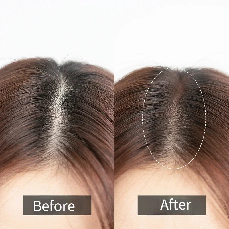 Hair Building Powder 1Bottle Waterproof Natural Eyebrow Brown Hair Line Edge Control Shadow Makeup Root CoverUp