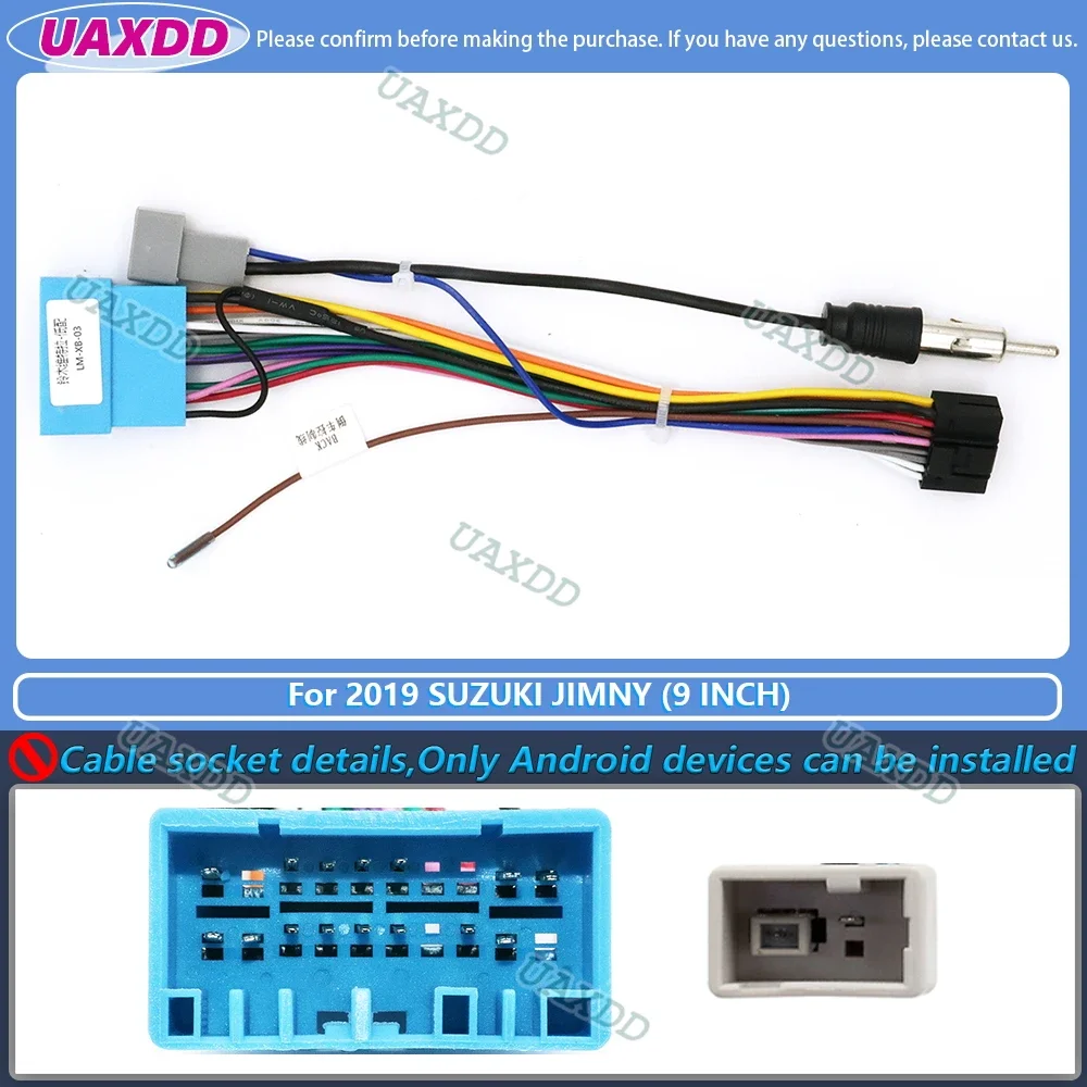 Kit Mascherina Autoradio 9 Pollici In ABS Per Suzuki Jimny 2018+ – Cornice Plug-and-play Per Stereo Android MP5 2 DIN Senza Modifiche