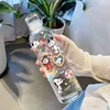500ML New Snoopy Water Bottle Anime Sports Water Cup Large Capacity Portable Plastic Cups Kids School Water Cup Motivational Cup 3