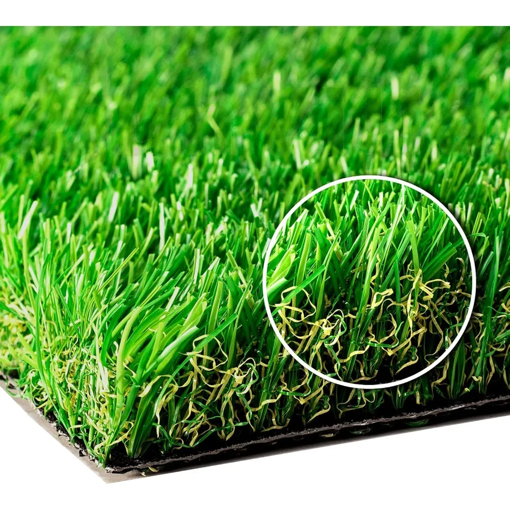 Artificial Grass Realistic Grasses Height 1 3/8" Indoor/Outdoor