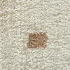 Dot Fluffy Carpet For Living Room With Tassels，White Hairy Nursery Play Mats For Children,Rectangle Plush Kids Bedroom Rug 3