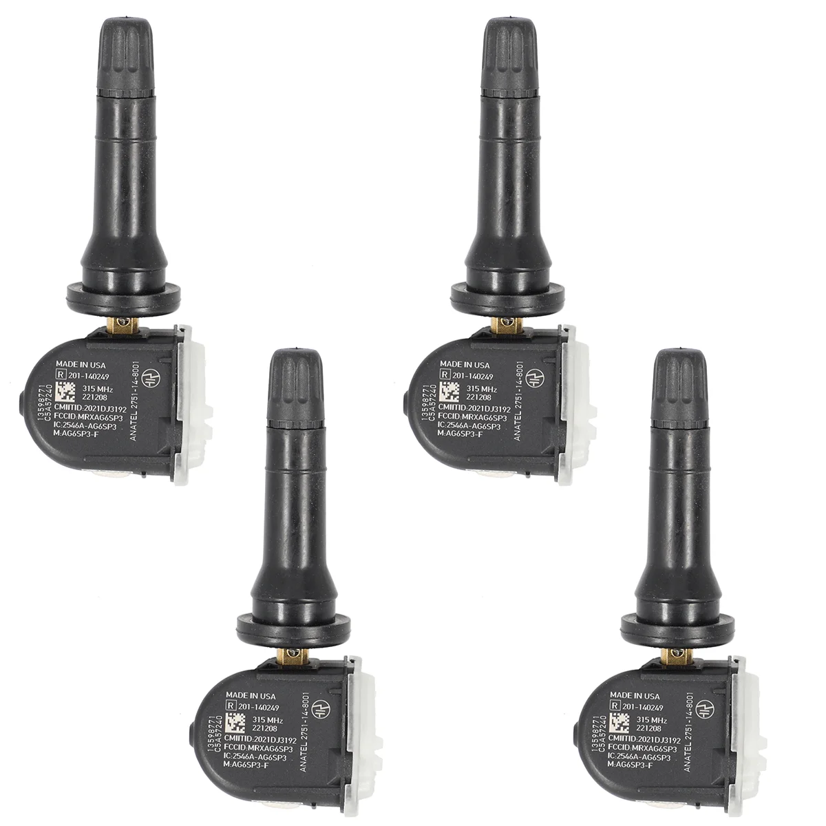 Tpms Reifendruck sensor für Chevrolet Cruze Malibu Silverado Equinox Impala Tahoe GMC Sierra Yukon 13598771 13598772 13598773 – Detail 4
