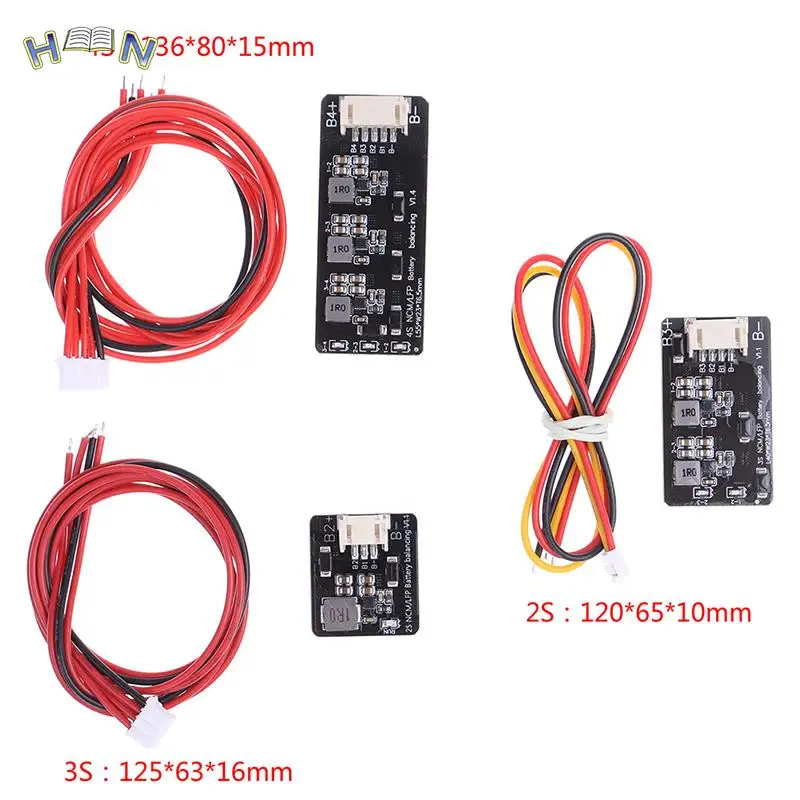 Hot! 2S 3S 4S Active Balancer Board 1.2A Lifepo4 Lipo Li-ion Lithium Battery Energy Transfer Equalizer Module Inductive Version