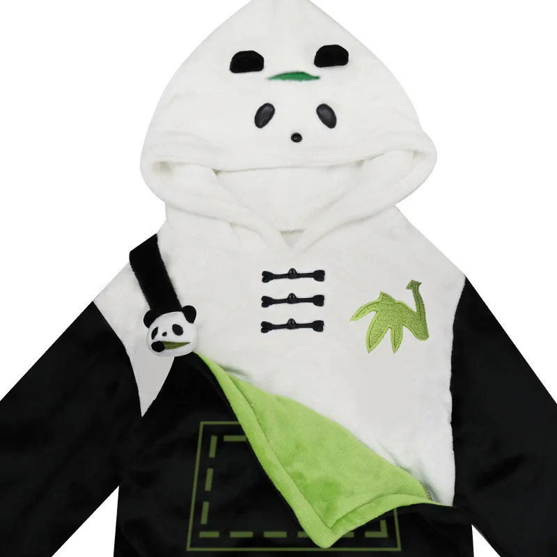 Love And Deep Space Kigurumi Qi Yu Shen Xinghui Qin Che Panda Pajamas Suit Rafayel Zayne Xavier Sylus Cosplay Loungewear
