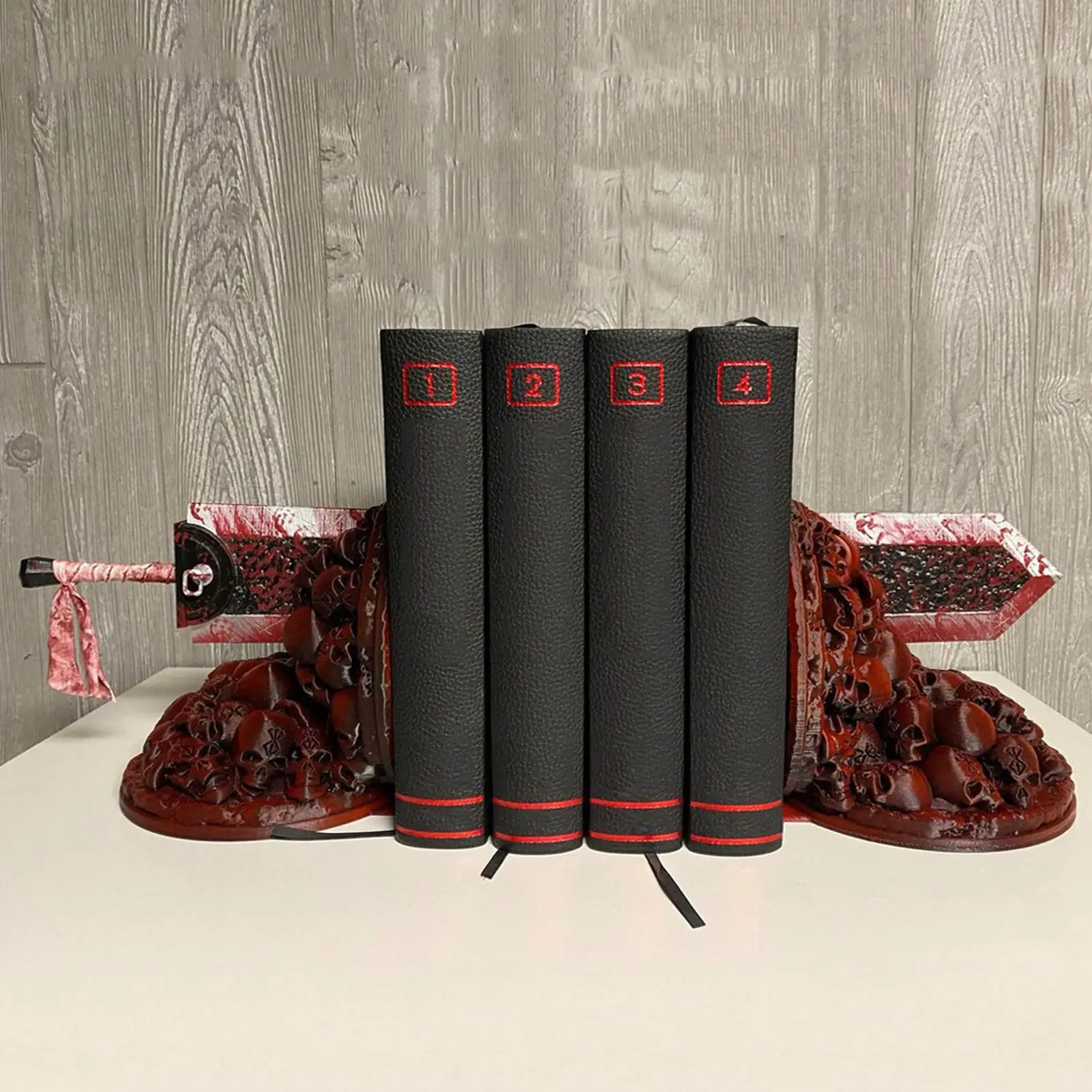 Подставка для книг дома и офиса Антискользящая гигантская резная каменная