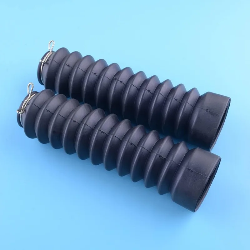 Motorcycle Front Fork Shock Proof Dust Jacket Front Fork Shock Absorber Gaiter Boots Dust Covers Kits Universal for Motorcycle