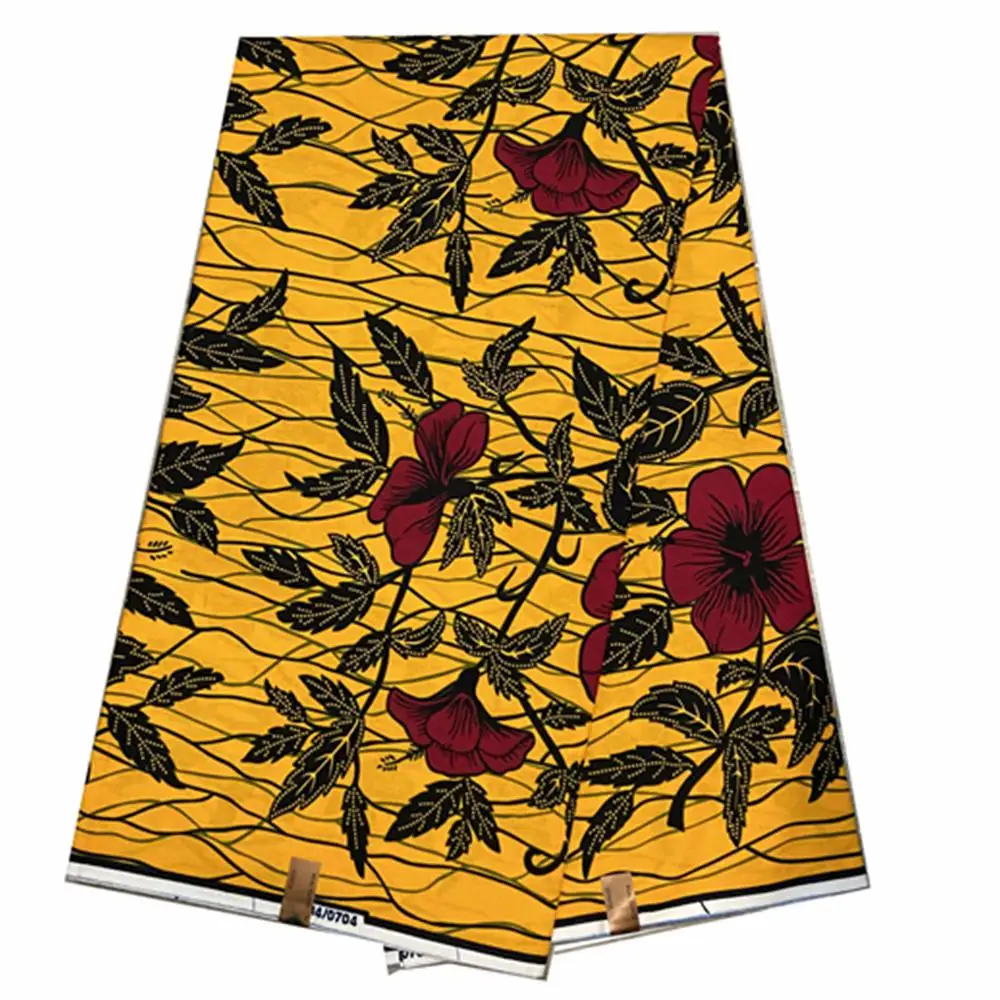 

Guaranteed Veritable African Real Wax Print Fabric Ghana Style Ankara Wax Tissu Pagne 100% Cotton Soft Design Nigeria Wax Fabric