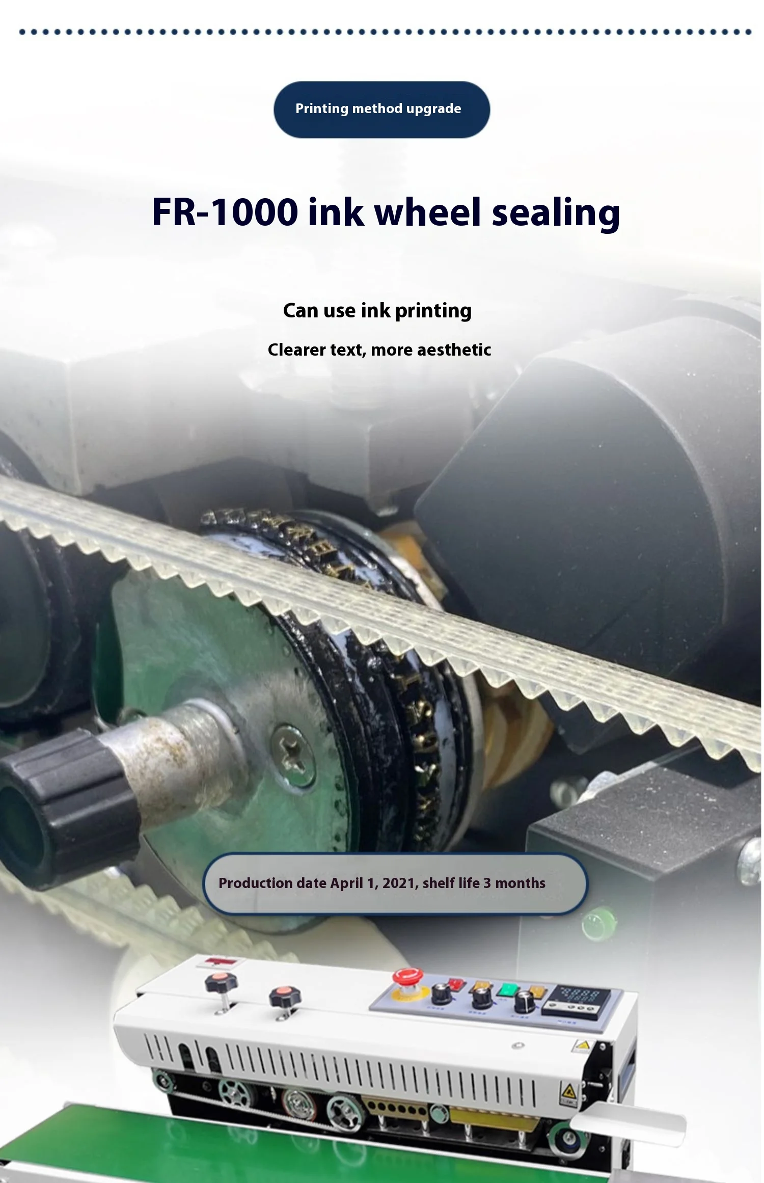 Fully Automatic Sealing Machine Continuous Bag Sealing Machine Aluminum Foil Pla