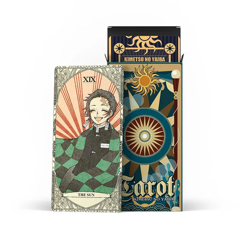 Anime Demon Slayer Kimetsu No Yaiba Tarot Card Cosplay Prop 22 High Definition Full Set Of Tarot Cards Costume Props Aliexpress