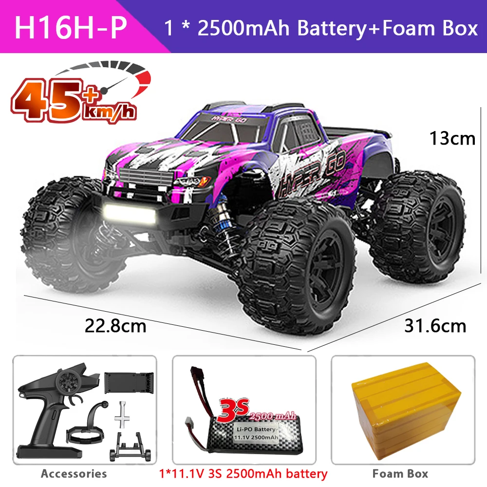 MJX HYPER GO H16H AND H16E REVIEW - A VERY DURABLE RC TRUCK WITH BUILT IN GPS AND SMART TECH By