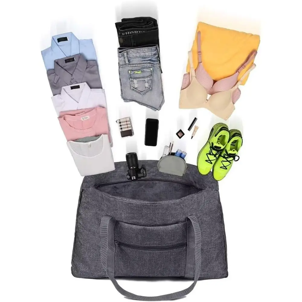 New Underseat Travel Duffel Bag Carry-on Convenient Foldable Bag Foldable Personal Item for Women Men