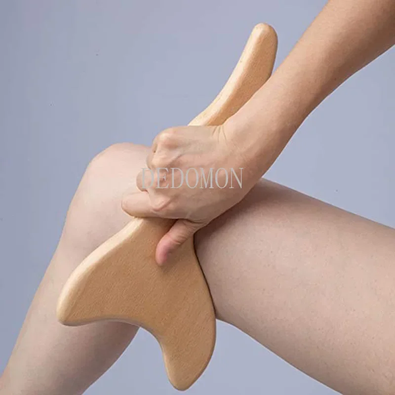 Beech Scraping Board Wooden Guasha Massage Tool For Back Neck Body Meridian Beauty Dredge Board Carbonized Acupuncture gua sha board,massage tool