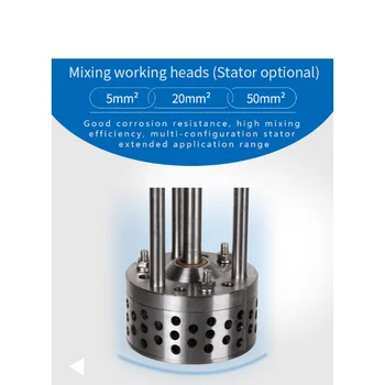 40L Lab High Shear Blender Cosmetic Homogenizer Emulsion Mixer Rotor Stator Emulsifying Machine for Cosmetic