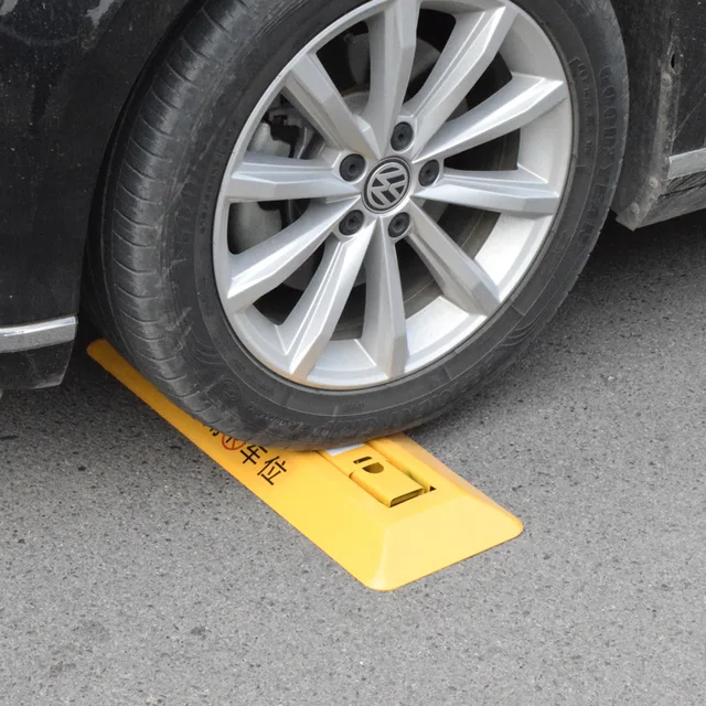 Parking Lock Anti-Collision And Pressure Resistant Ground Lock Garage Underground Parking Lot Triangular Parking Lock 5