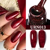 UR SUGAR 7.5ml Dark Wine Red Nail Gel Polish Autumn Gel Paint Nail Art Semi Permanent Nail Art Manicure Soak Off LED UV Nail Gel 6