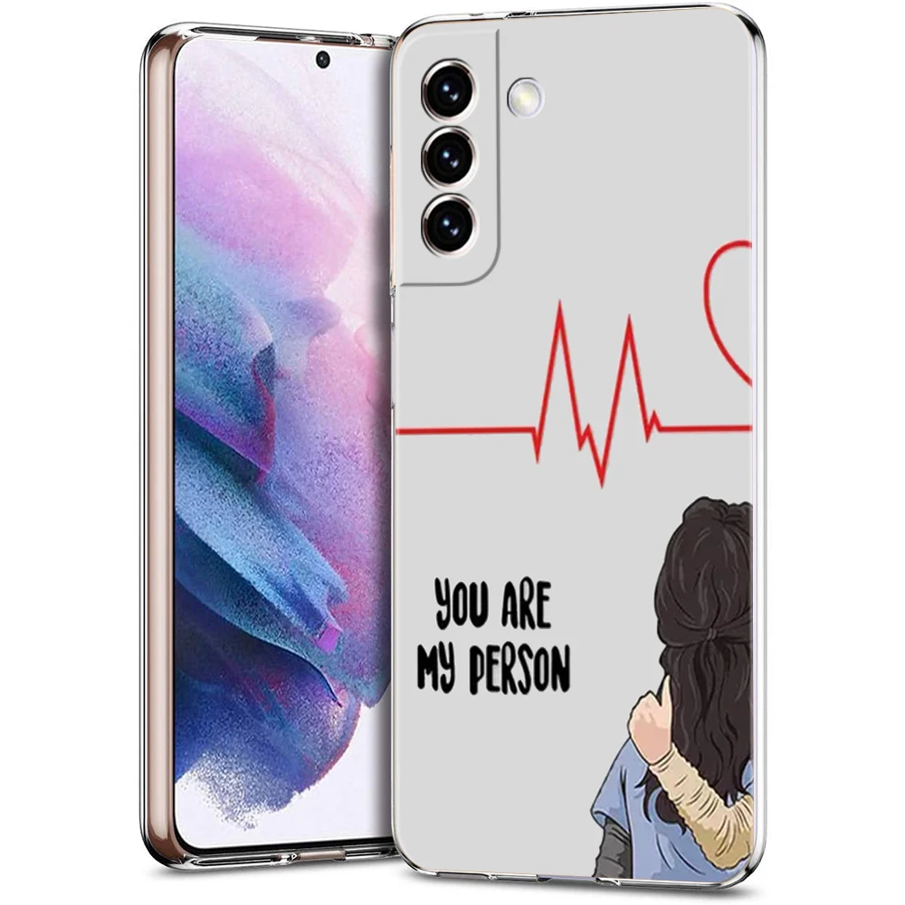 Grey's Anatomy 'You Are My Person' Clear Phone Case