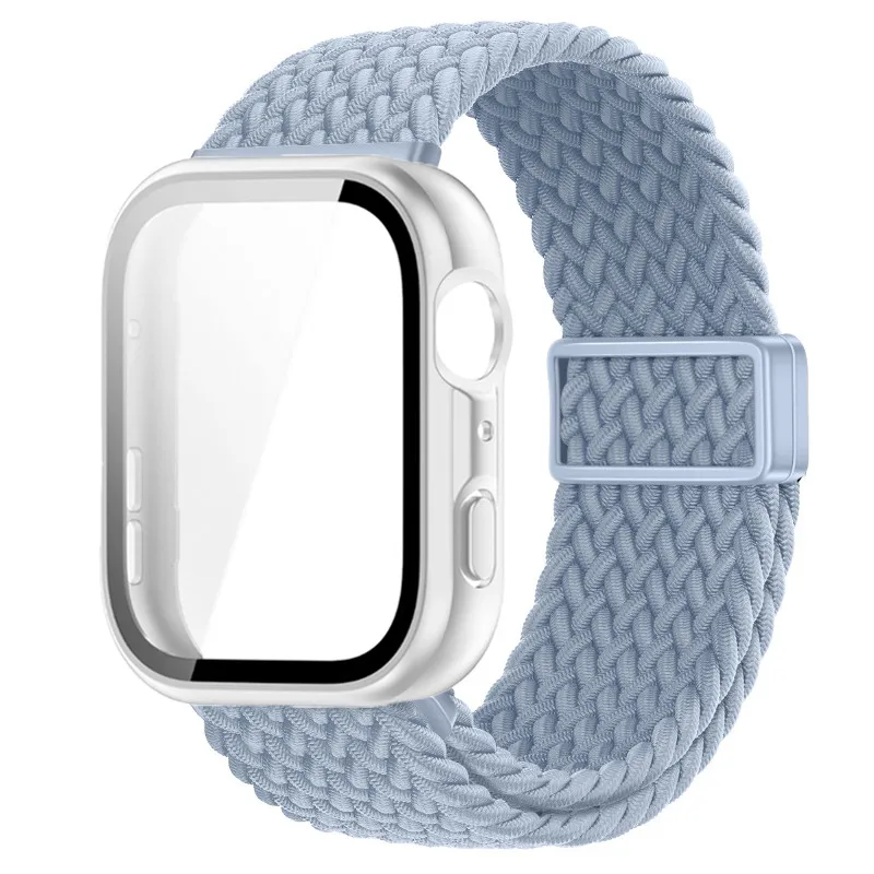 Braided Nylon Strap with Magnetic Buckle and Protective Screen Cover