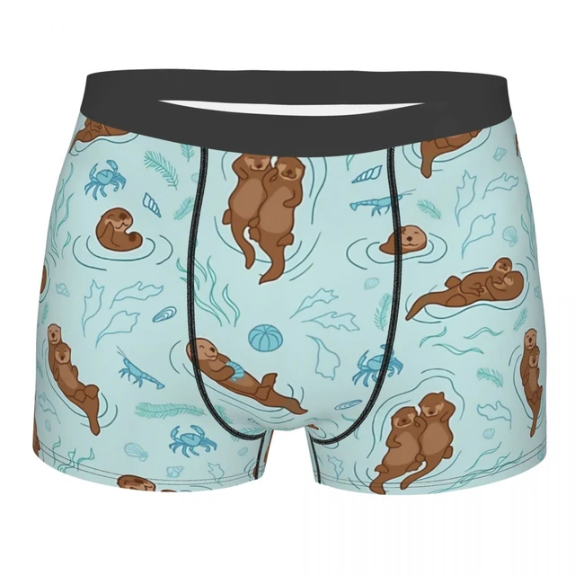 Otter Pet Lover Fun Light Underpants Breathbale Panties Men's Underwear  Comfortable Shorts Boxer Briefs - Boxers - AliExpress