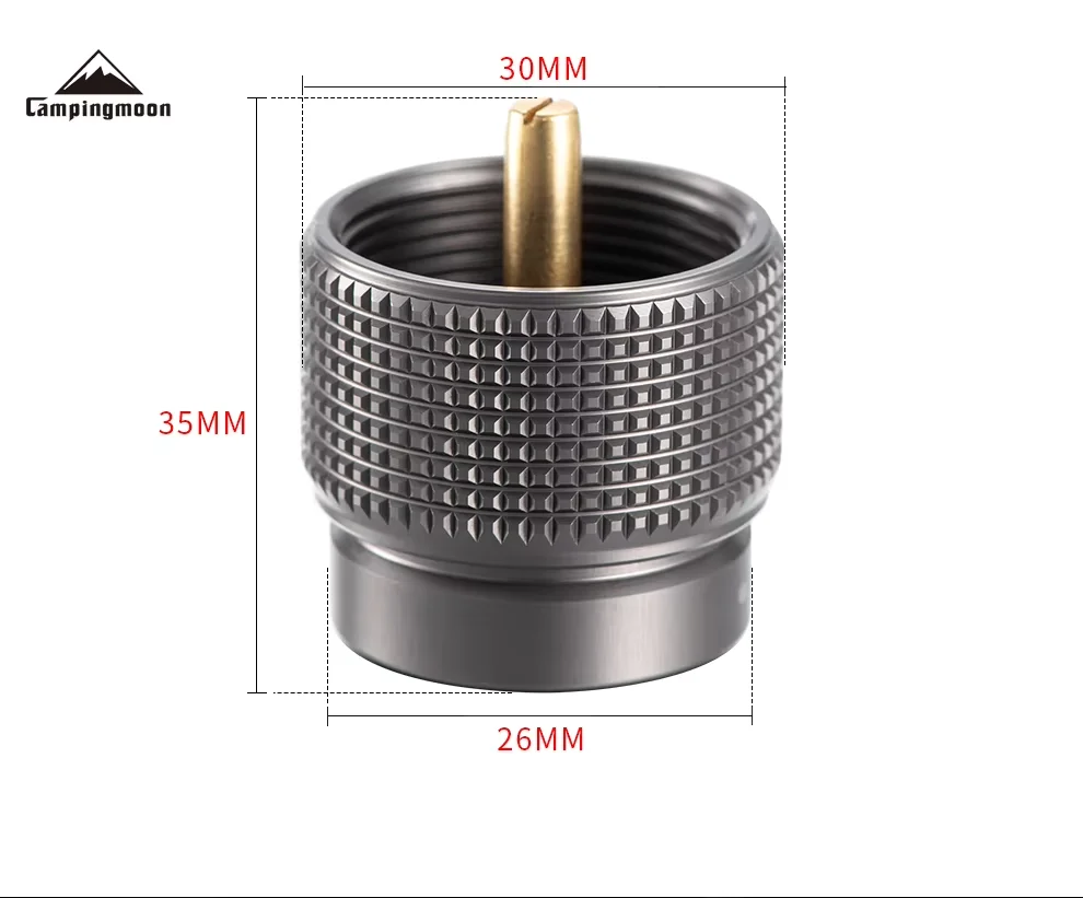 Eco-Friendly Gas Save Adapter for Portable Camping Stoves