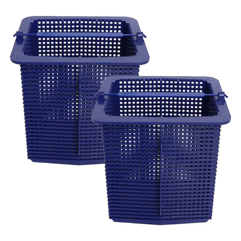 

2 Pack Pool Strainer Basket Strainer Basket Blue With Handles SP2607X10, SP1615X20 SPX1600M