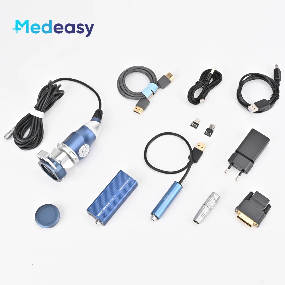 휴대용 풀 HD USB 내시경 카메라, 무료 광원 포함, 의료 1080P HDMI 내시경 카메라
