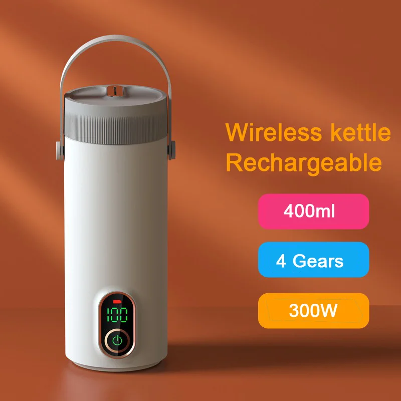 400ml Electric Water Cup Water Boiler Bottle Small Tea Pot Water Heater Us  Adapter Electric Kettle For Milk Beverage - Vacuum Flasks & Thermoses -  AliExpress