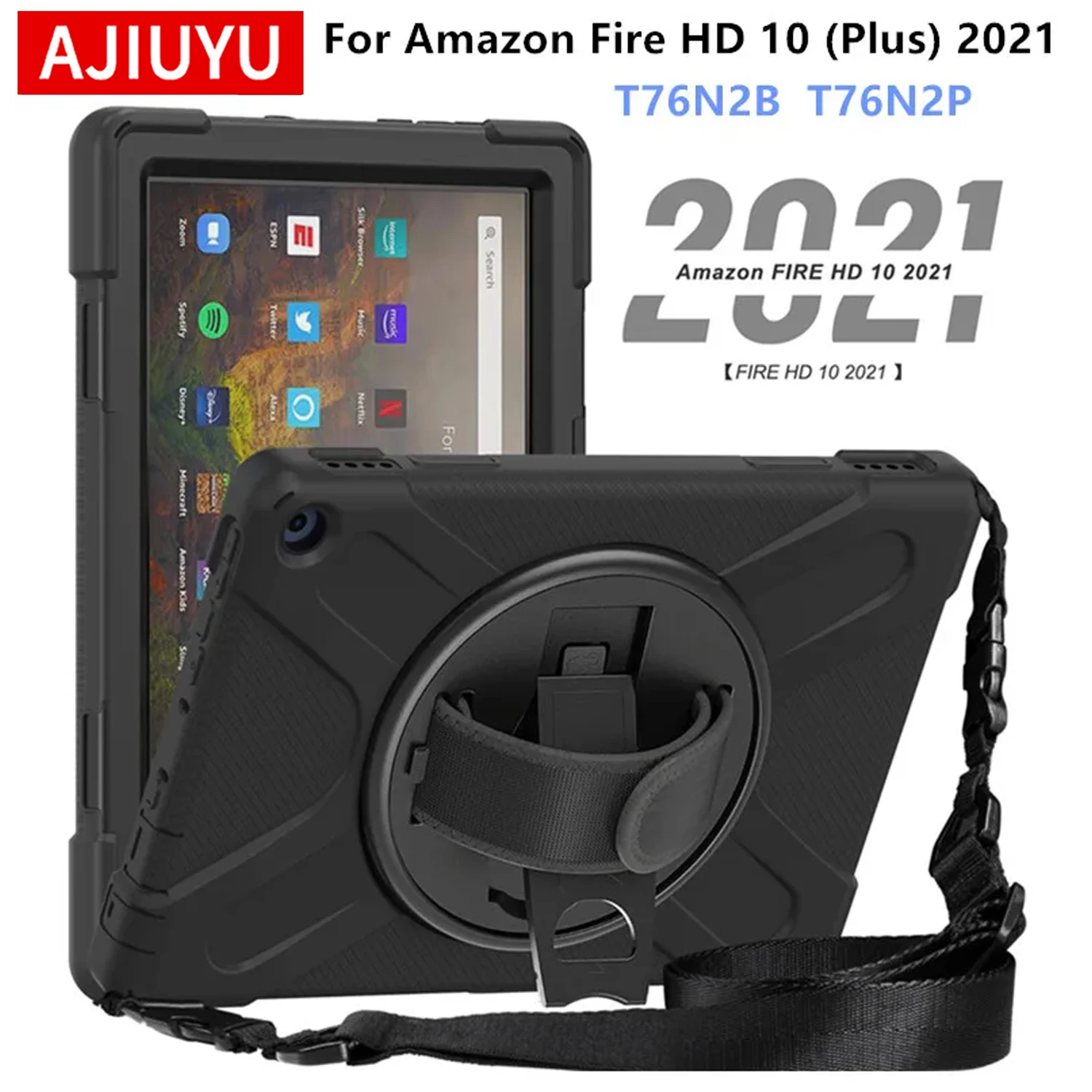 Rugged Shockproof Silicone Protective Case