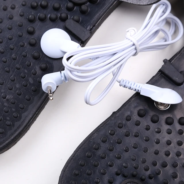 Electric Tens Muscle Therapy Massager Slippers For Shoes Body Relaxing Foot Massager for Electric Stimulator Massager 3
