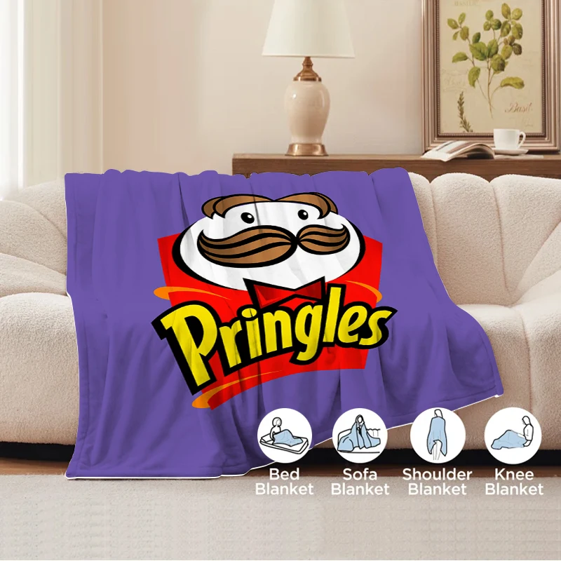 P-Pringles Simpatica Coperta Per Divano Decorazione Camera Da Letto Coperte Decorative Per Letto Boho Home Decor Copriletto Il Soffice Pisolino Morbid