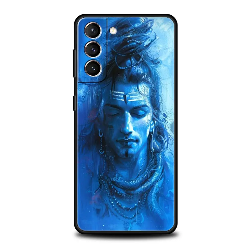 Divine Lord Shiva Artistic Phone Case - Soft TPU Cover