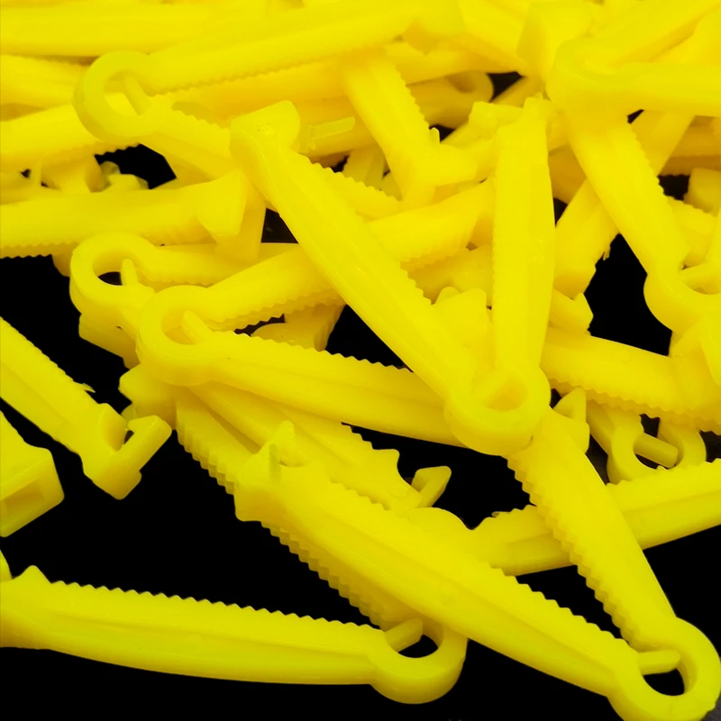 10pcs Farm Ranch Supplies Pig Umbilical Cord Clip Clamp Disposable Whelping Kit Dog Cat Rabbit Umbilical Cord Hemostatic Clip
