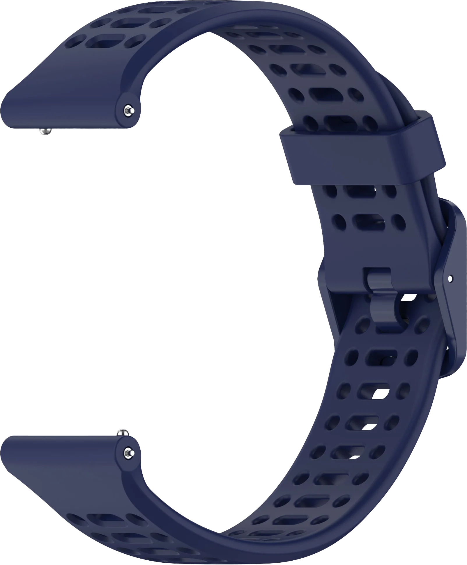 Breathable Candy Color Silicone Strap with Porous Design