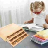 Painting Storage Box Brush Container Paintbrush Holder Organizer Drawer Pencil Tool 4