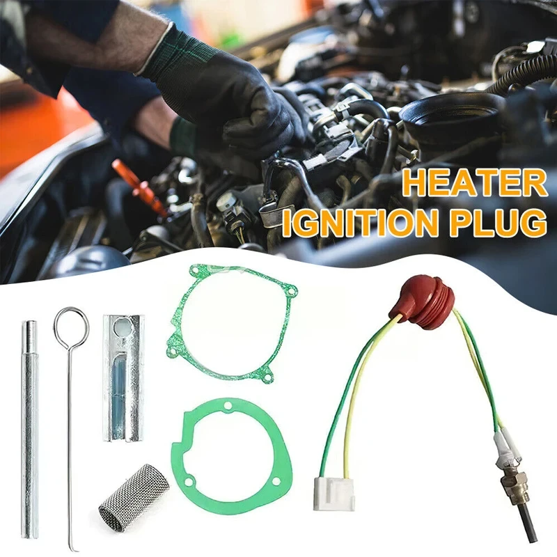 Enhanced Ceramic Glow Plug Kit for Diesel Heater Ignition