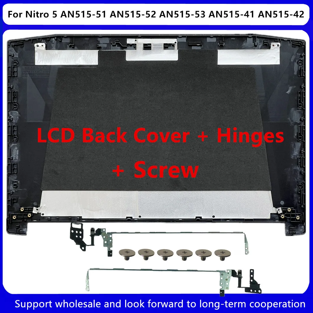 Capa de Moldura Frontal para Acer Nitro Tampa Traseira Lcd Dobradiças de Tela An51542 An515-41 An51551 An515-52 An515-53 N17c1 Novo - Imagem 2