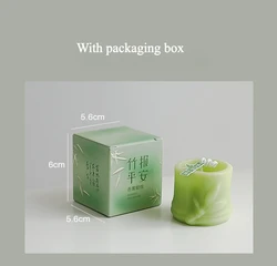 Natural Plant Scented Bamboo Candle (1 PCS candle)