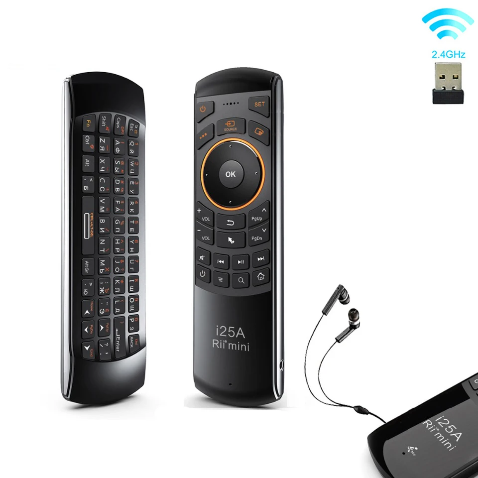 Telecomando per TV SAMSUNG SMART con TASTIERA QWERTY WIRELESS AIR MAUSE TV  PC