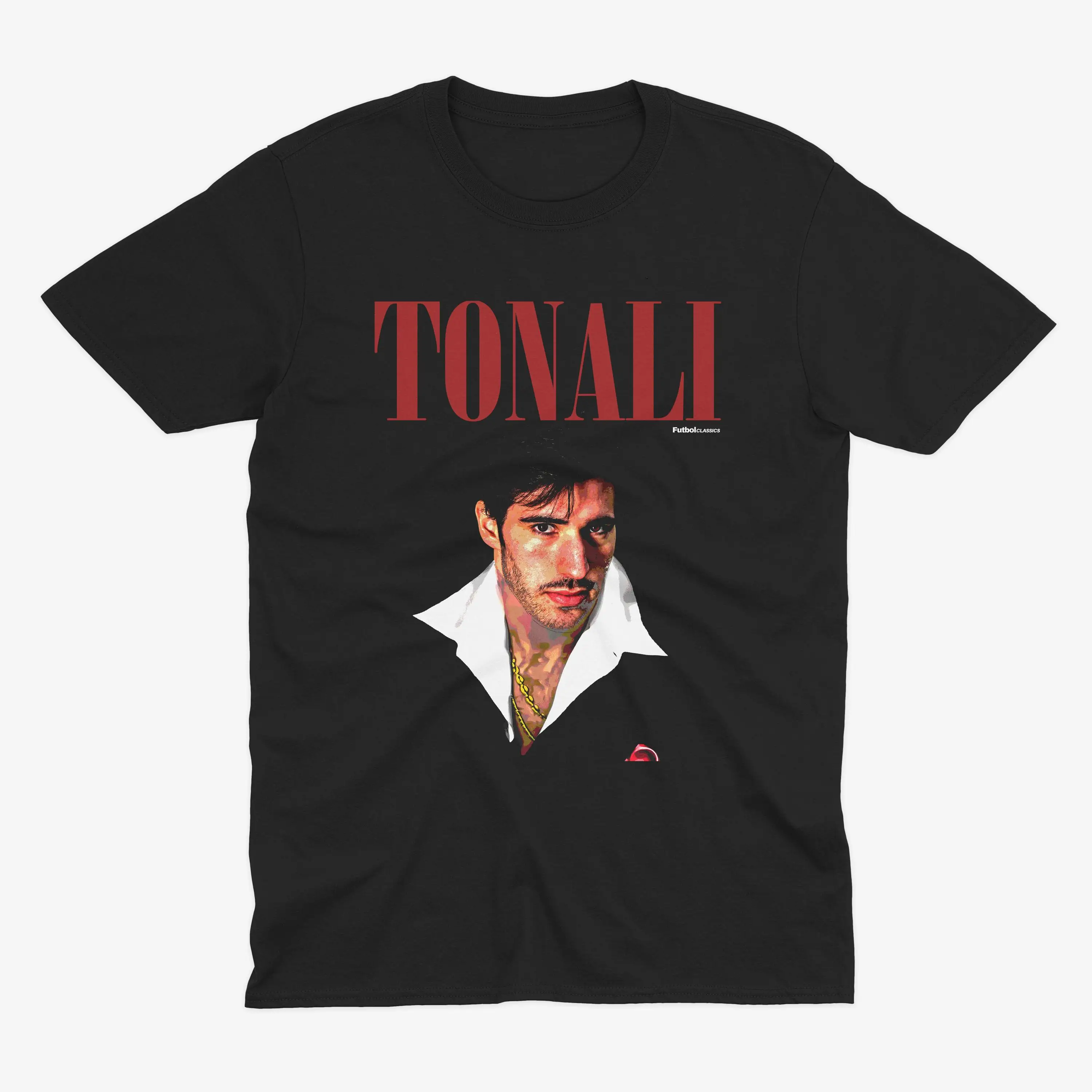Sandro Tonali Scarface Style T Shirt Newcastle T Shirt Nufc Geordie T Shirt Funny Football Tee Newcastle United