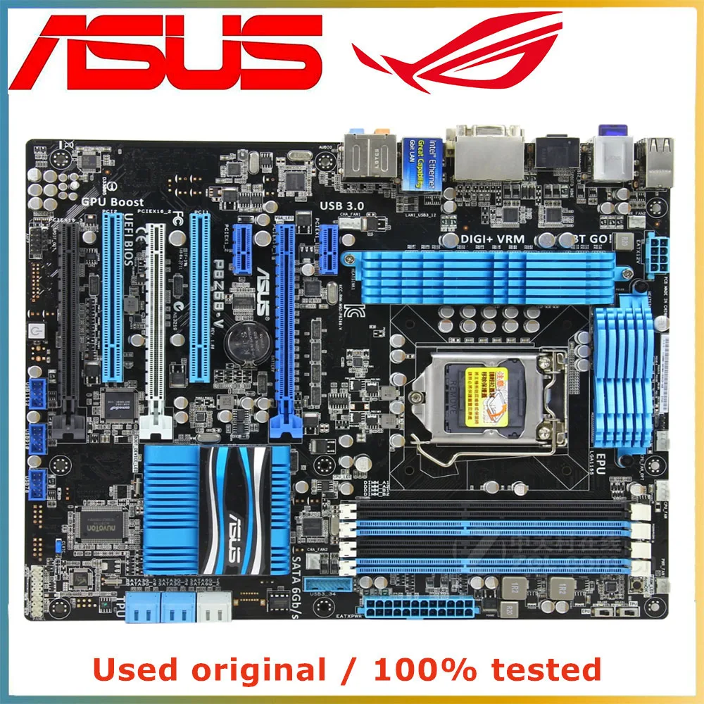 

For ASUS P8Z68-V Computer Motherboard LGA 1155 DDR3 32G For Intel Z68 P8Z68 Desktop Mainboard SATA III PCI-E 3.0 X16