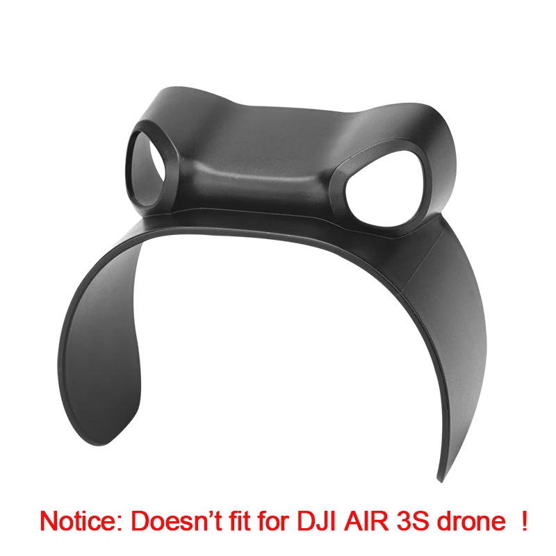 DJI AIR 3 Drone 용 눈부심 방지 렌즈 차양 후드 렌즈 캡 커버에 오는 산란광 방지 AIR3 짐벌 가드 액세서리