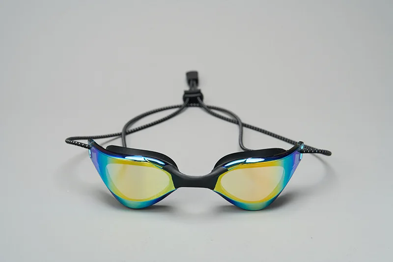 New Swim Glasses Rope Head with Adult Racing Goggles Dazzling Electroplated Waterproof Anti-fog Sports Swimming Goggles