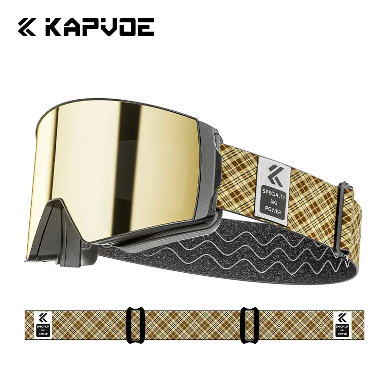 Ski Goggles Set KAPVOE Winter Ski Goggles Set for Men Women