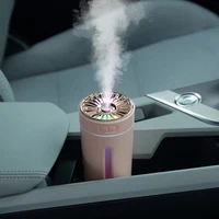 Humidificateur d'air de voiture sans fil, diffuseur Portable 300ML ou USB, brumisateur pour maison et chambre à coucher avec lumières colorées LED RGB 3