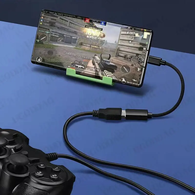 OTG Type C USB Adapter Cable for Xiaomi Samsung S20 Huawei MacBook Pro