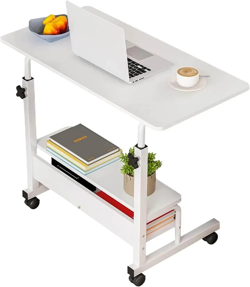 

Adjustable Table Student Computer Portable Home Office Furniture Small Spaces Sofa Bedroom Bedside Desk Learn Play Game Desk